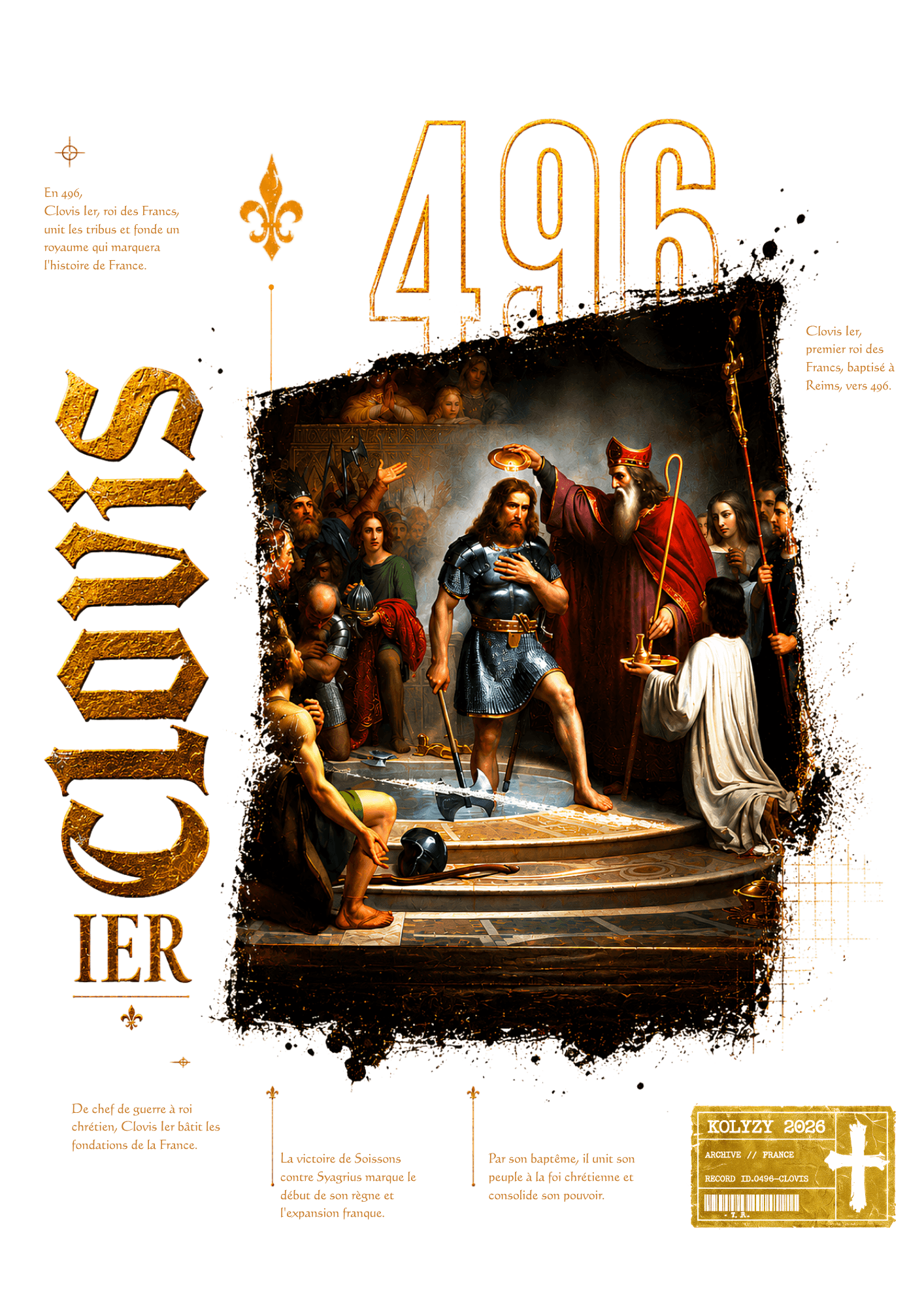 Design Clovis Ier — 496
